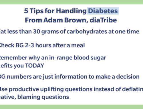 Tips on Diabetes Diagnosis from Adam Brown from diaTribe